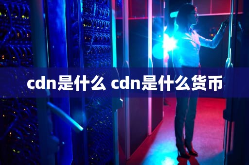 cdn是什么 cdn是什么货币