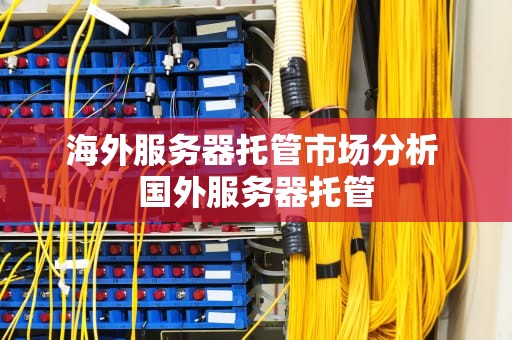 海外服务器托管市场分析 国外服务器托管