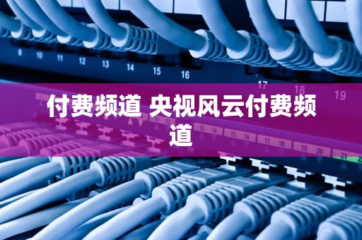 付费频道 央视风云付费频道