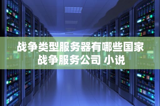 战争类型服务器有哪些国家 战争服务公司 小说