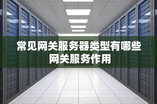 常见网关服务器类型有哪些 网关服务作用