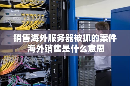 销售海外服务器被抓的案件 海外销售是什么意思