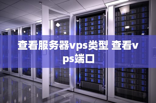 查看服务器vps类型 查看vps端口