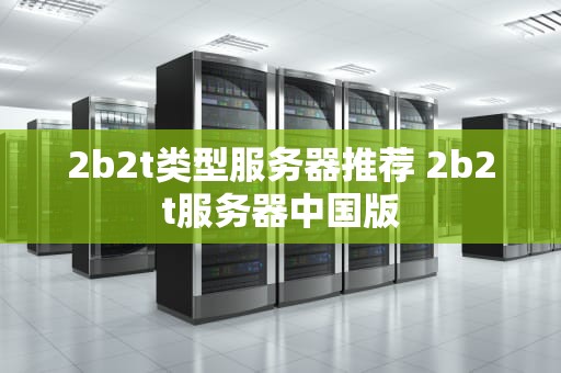 2b2t类型服务器推荐 2b2t服务器中国版