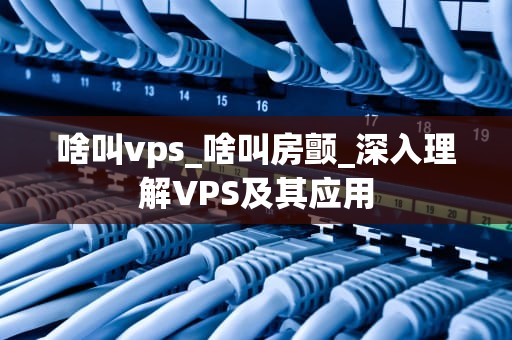 啥叫vps_啥叫房颤_深入理解VPS及其应用
