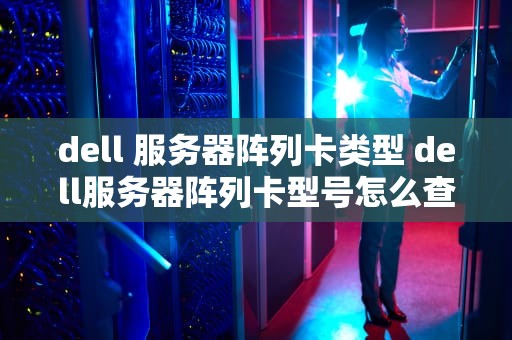 dell 服务器阵列卡类型 dell服务器阵列卡型号怎么查