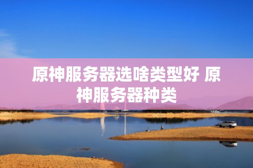 原神服务器选啥类型好 原神服务器种类