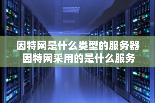 因特网是什么类型的服务器 因特网采用的是什么服务