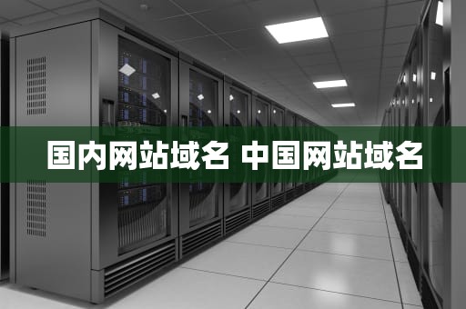 国内网站域名 中国网站域名