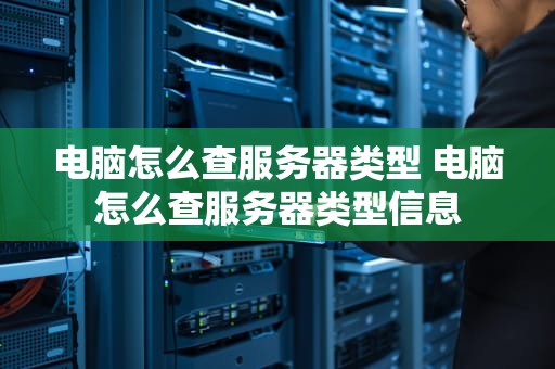 电脑怎么查服务器类型 电脑怎么查服务器类型信息