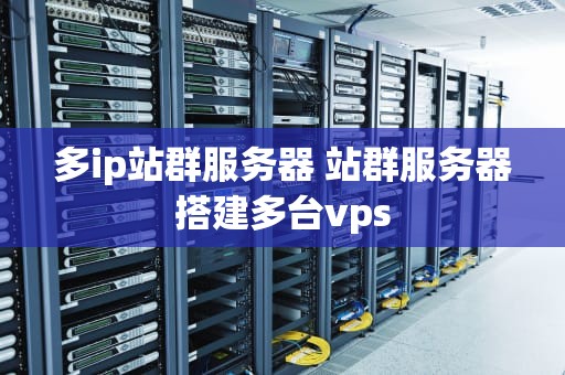 多ip站群服务器 站群服务器搭建多台vps