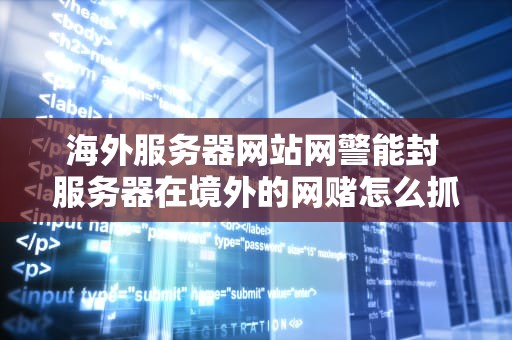海外服务器网站网警能封 服务器在境外的网赌怎么抓