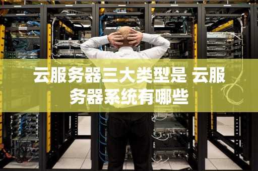云服务器三大类型是 云服务器系统有哪些