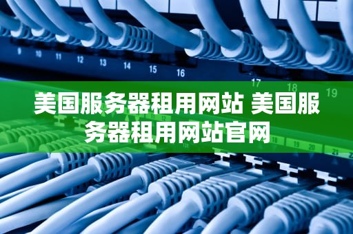 美国服务器租用网站 美国服务器租用网站官网