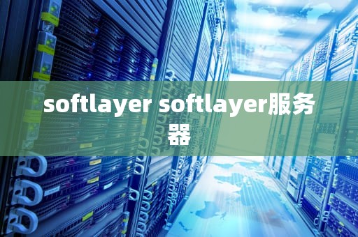 softlayer softlayer服务器