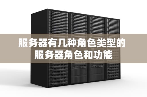 服务器有几种角色类型的 服务器角色和功能