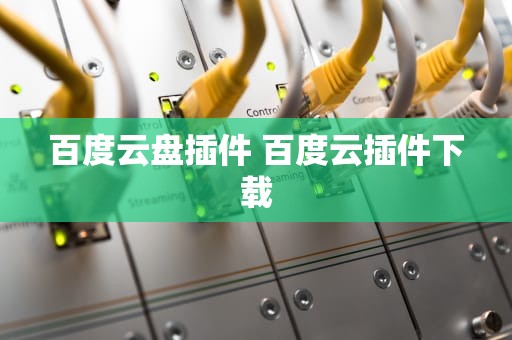 百度云盘插件 百度云插件下载