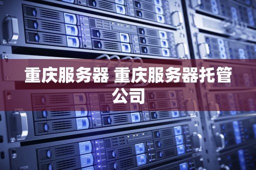 重庆服务器 重庆服务器托管公司