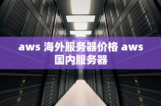 aws 海外服务器价格 aws国内服务器