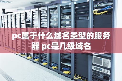 pc属于什么域名类型的服务器 pc是几级域名