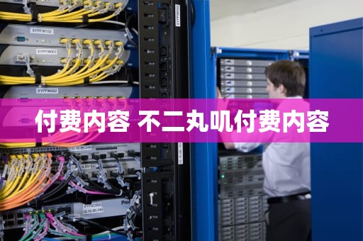 付费内容 不二丸叽付费内容