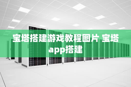 宝塔搭建游戏教程图片 宝塔app搭建
