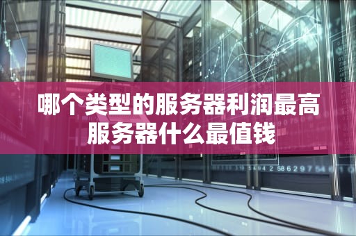 哪个类型的服务器利润最高 服务器什么最值钱