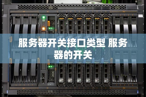 服务器开关接口类型 服务器的开关