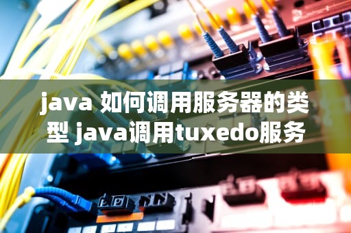 java 如何调用服务器的类型 java调用tuxedo服务