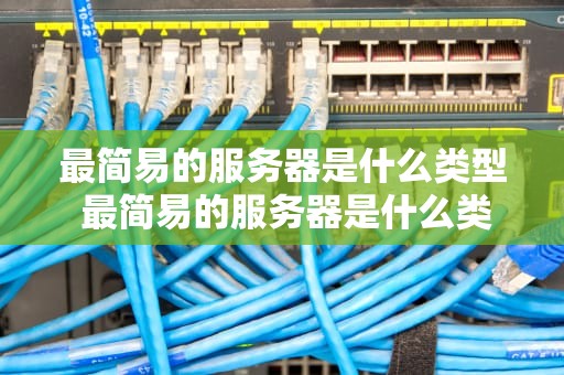 最简易的服务器是什么类型 最简易的服务器是什么类型的游戏