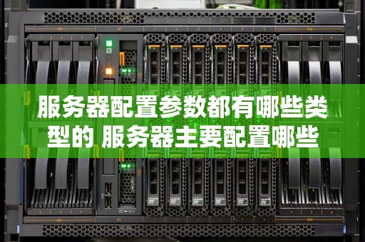服务器配置参数都有哪些类型的 服务器主要配置哪些参数