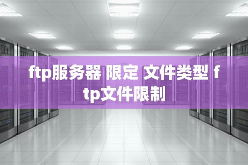 ftp服务器 限定 文件类型 ftp文件限制