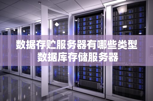 数据存贮服务器有哪些类型 数据库存储服务器
