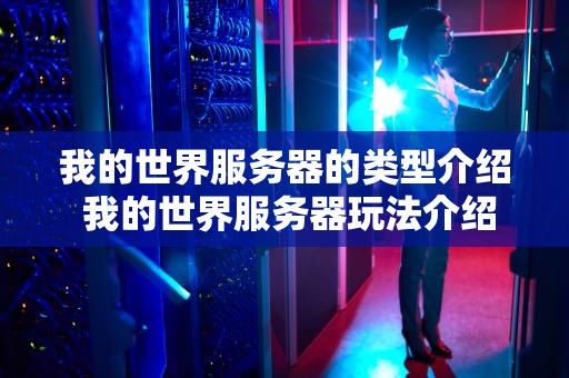 我的世界服务器的类型介绍 我的世界服务器玩法介绍