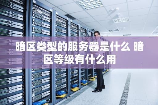 暗区类型的服务器是什么 暗区等级有什么用