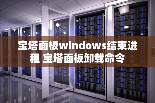 宝塔面板windows结束进程 宝塔面板卸载命令