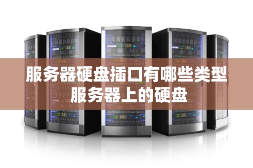 服务器硬盘插口有哪些类型 服务器上的硬盘