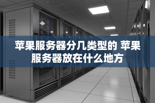 苹果服务器分几类型的 苹果服务器放在什么地方