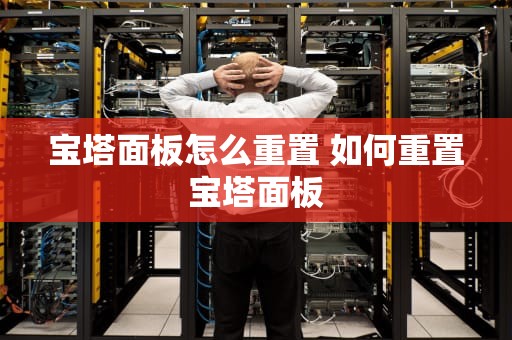 宝塔面板怎么重置 如何重置宝塔面板
