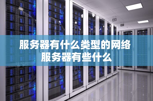 服务器有什么类型的网络 服务器有些什么