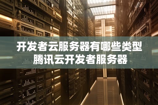 开发者云服务器有哪些类型 腾讯云开发者服务器