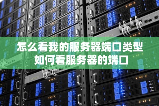 怎么看我的服务器端口类型 如何看服务器的端口