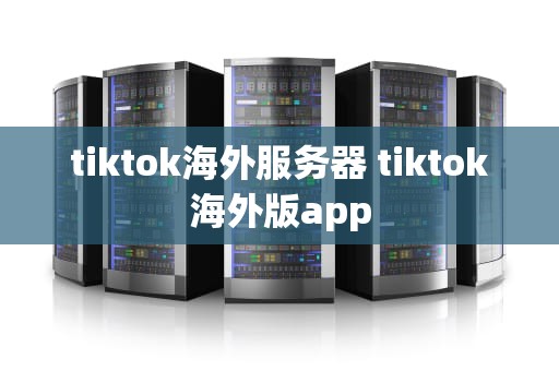 tiktok海外服务器 tiktok海外版app