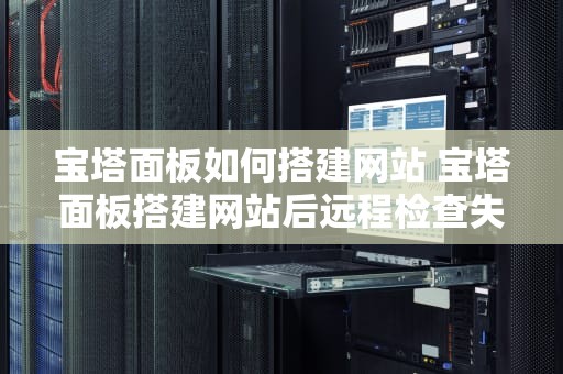 宝塔面板如何搭建网站 宝塔面板搭建网站后远程检查失败