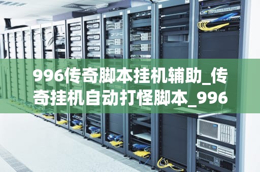 996传奇脚本挂机辅助_传奇挂机自动打怪脚本_996传奇脚本挂机辅助：游戏与生活的新平衡