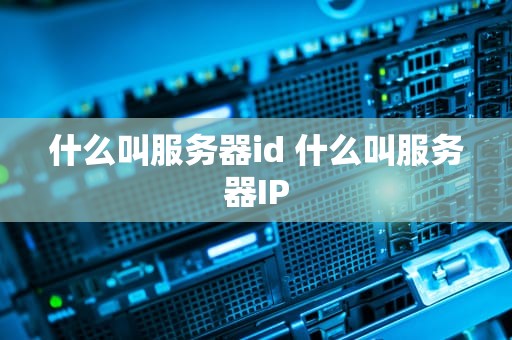 什么叫服务器id 什么叫服务器IP