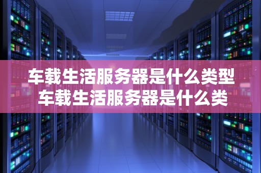 车载生活服务器是什么类型 车载生活服务器是什么类型的