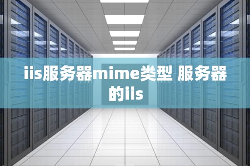 iis服务器mime类型 服务器的iis