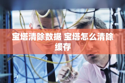 宝塔清除数据 宝塔怎么清除缓存
