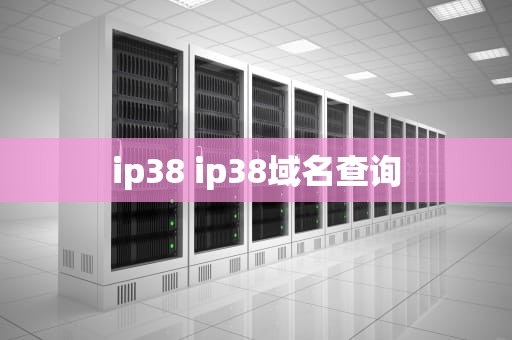 ip38 ip38域名查询